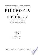Filosofía y letras