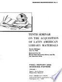 Final Report and Working Papers