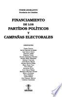 Financiamiento de los partídos políticos y campañas electorales