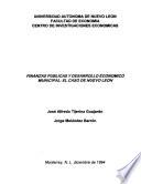 Finanzas públicas y desarrollo económico municipal