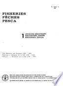 Fisheries; FAO Publications and Documents: Annotated bibliography