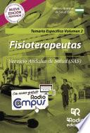 Fisioterapeutas. Servicio Andaluz de Salud (SAS). Temario Específico Volumen 2