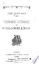 Fisonomías literarias de colombianos