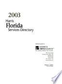 FLORIDA SERVICES DIRECTORY, 2003