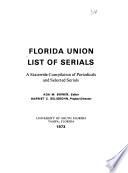 Florida Union List of Serials