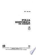 Folia histórica del nordeste