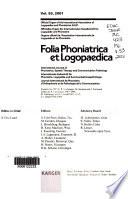 Folia Phoniatrica Et Logopaedica