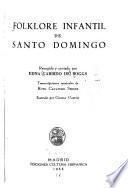 Folklore infantil de Santo Domingo