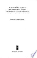 Fonología variable del español de México