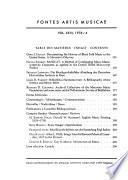 Fontes Artis Musicae