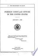 Foreign Consular Offices in the United States