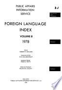 Foreign Language Index