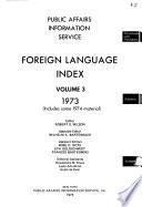 Foreign Language Index