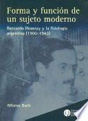 Forma y función de un sujeto moderno