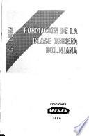 Formación de la clase obrera boliviana