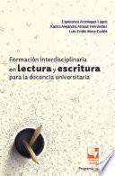 Formación interdisciplinaria en lectura y escritura para la docencia universitaria