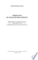 Formation of Uranium Ore Deposits