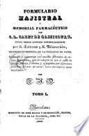 Formulario majistral y memorial farmacéutico