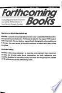 Forthcoming Books
