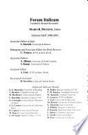 Forum Italicum
