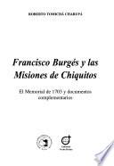 Francisco Burgés y las misiones de Chiquitos