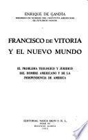 Francisco de Vitoria y el Nuevo Mundo