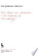 Fray Iñigo de Mendoza y sus Coplas de vita Christi