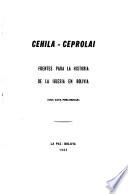 Fuentes para la historia de la Iglesia en Bolivia