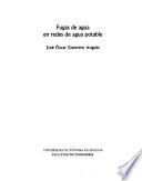 Fugas de agua en redes de agua potable