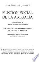 Función social de la abogacía
