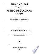 Fundación del pueblo de Guadiana (Naranjito)