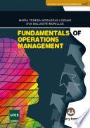 Fundamentals of operations management
