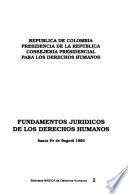 Fundamentos jurídicos de los derechos humanos