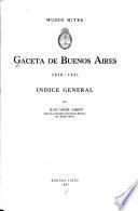 Gaceta de Buenos Aires (1810-1821)