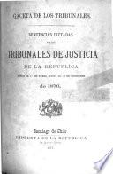 Gaceta de los tribunales
