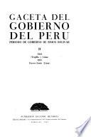 Gaceta del Gobierno de Lima independente