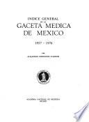 Gaceta médica de México