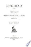 Gaceta médica de México