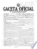 Gaceta Oficial