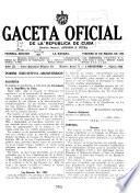 Gaceta Oficial