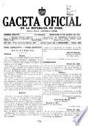 Gaceta Oficial