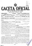 Gaceta Oficial