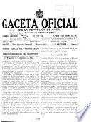 Gaceta Oficial