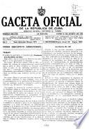 Gaceta Oficial