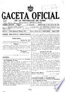 Gaceta Oficial