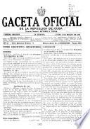 Gaceta Oficial