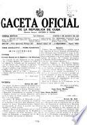 Gaceta Oficial