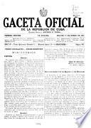 Gaceta Oficial