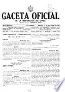 Gaceta Oficial