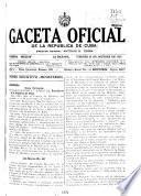 Gaceta Oficial